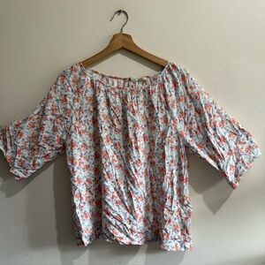 Betterose Elegant Floral Women's Blouse